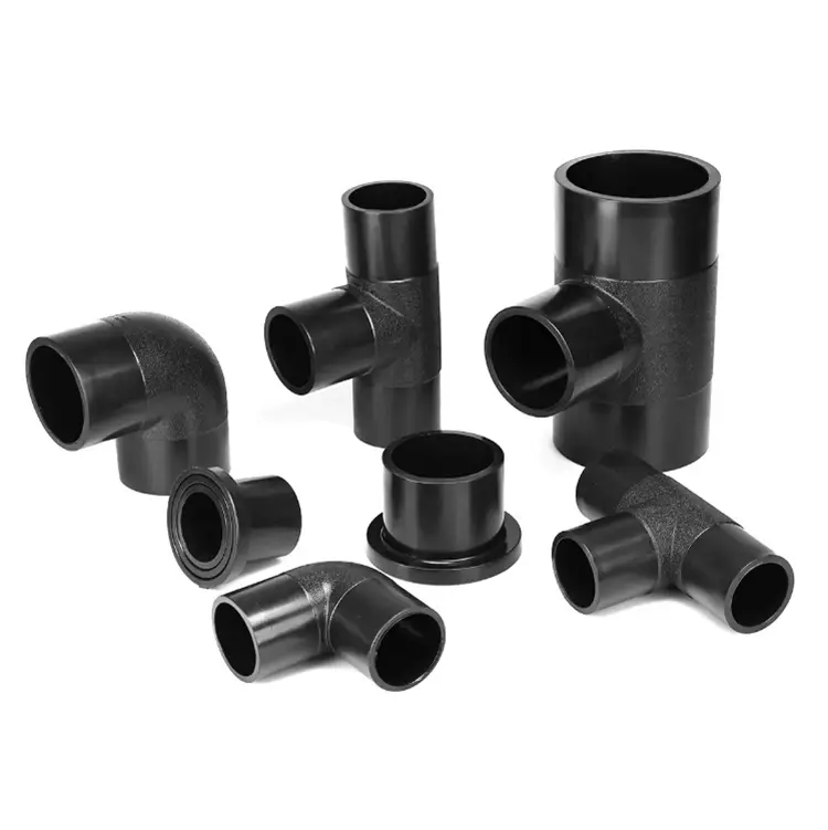 HDPE se rovná rovnému odpaliště 90 stupňů