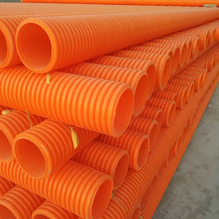 MPP kruhová dvojitá ruka zvlněná trubka