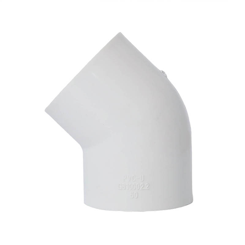 Loket PVC 45 stupňů