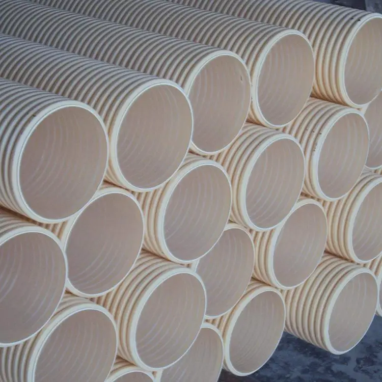 PVC-U DVOJEDNÁ ZVRATEK Vlnitá trubka